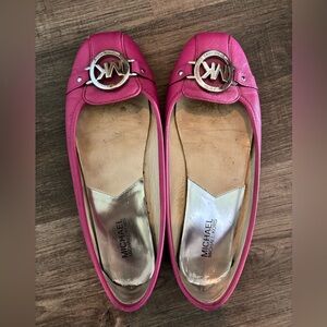Michael Kors Fuschia Ballet Flats!!